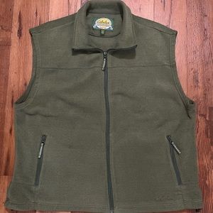 Men’s Cabela’s Fleece Vest Full Zip Size XL